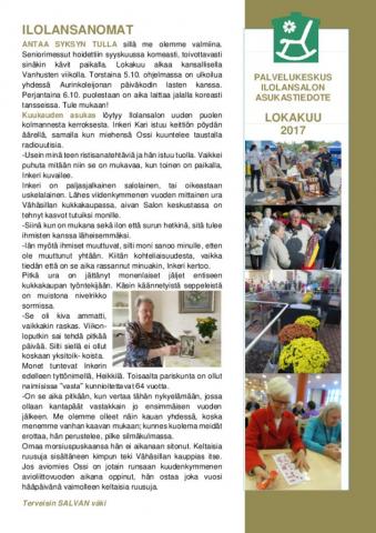 Ilolansanomat 10 2017