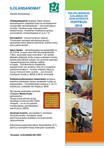 Ilolansanomat 4 2016